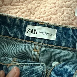Zara Women's Blue Jeans
